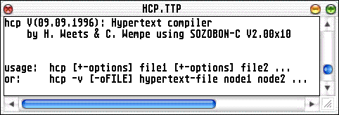 Der HCP recompiliert. 