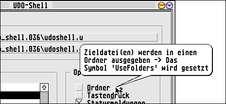 Bild: BubbleGEM-Unterstützung im Hauptdialog