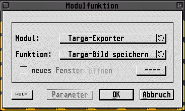 TGA exportieren