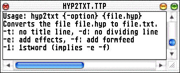 HYP2TXT