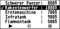Bild: Baumöglichkeiten bei der großen Fabrik