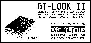 Info-Dialog von GT-Look II