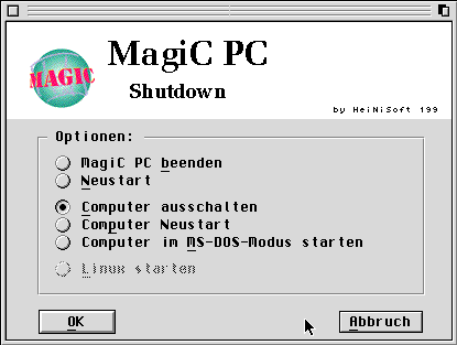 Die Entscheidung: Das Fenster von Shutdown